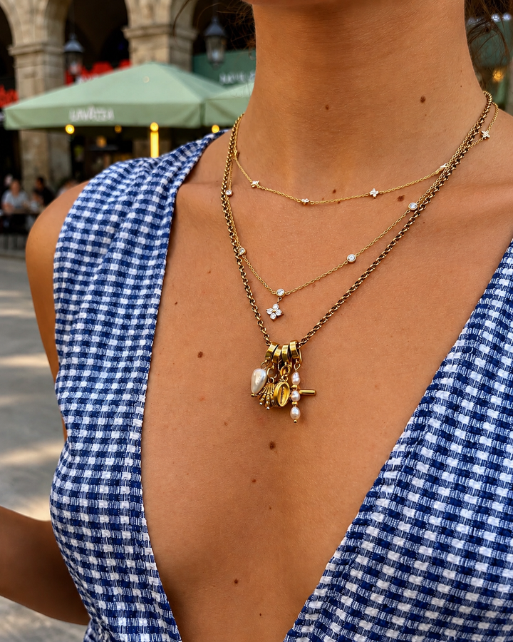 La Marbella - T-Bar Necklace