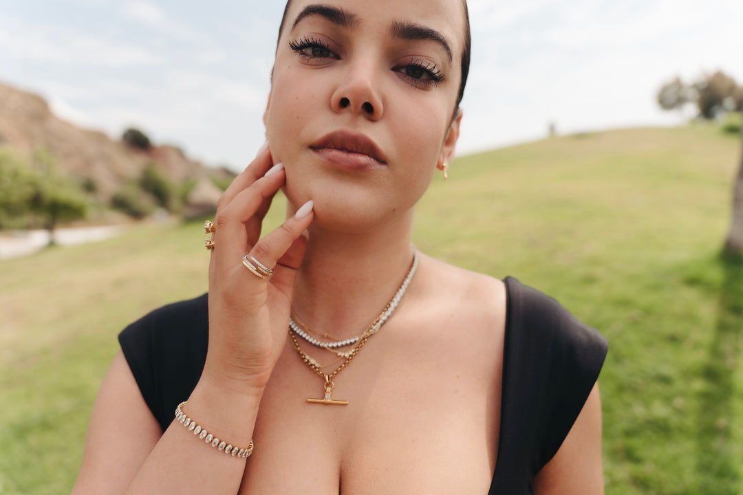 La Marbella - T-Bar Necklace
