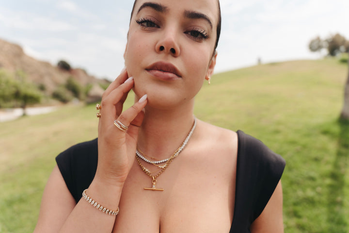 La Marbella - T-Bar Necklace